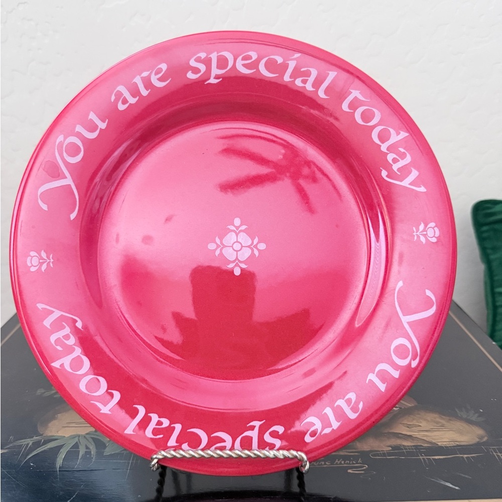 YOU ARE SPECIAL TODAY PLATE 1979